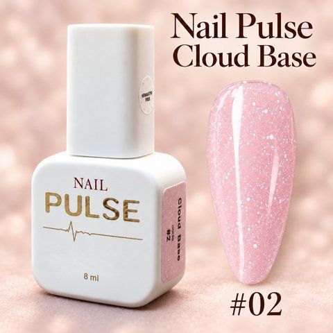Базове покриття Nail Pulse Cloud Base #02, 8 мл NAILP-CLBASE-02 фото