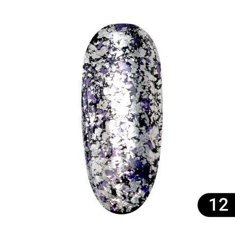 Втирка для ногтей Global Fashion Diamond Foil 12 GFDiF-12 фото