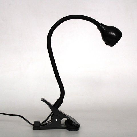 UV/LED &ndash; лампа для сушки ногтей на прищепке &laquo;Тюльпан&raquo;, 15 Вт, USB, Черная UVF-TUL-02B фото
