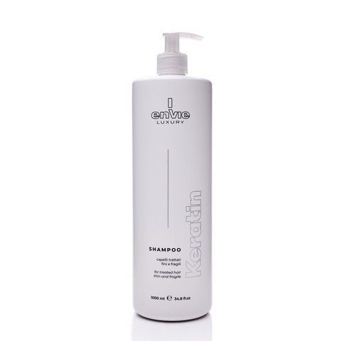 Шампунь ENVIE LUXURY KERATIN для поврежденных волос с кератином, 1000ml EN451 фото