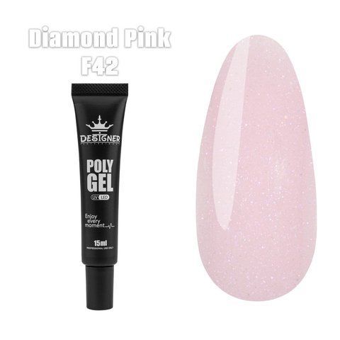 Полігель Designer Professional Polygel F42, 15 мл DP-POL15-F42 фото