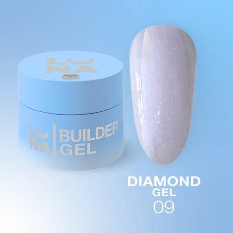 Гель для наращивания LUNA Diamond Gel 09, 15 мл LUNA-DMD-09 фото