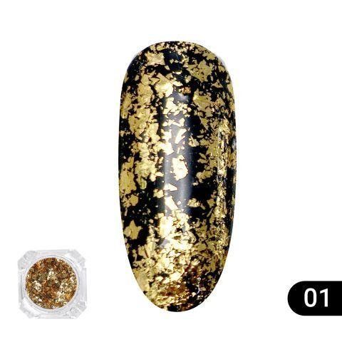Втирка для ногтей Global Fashion Color Foil 01 K175 GFCFl-01 K175 фото