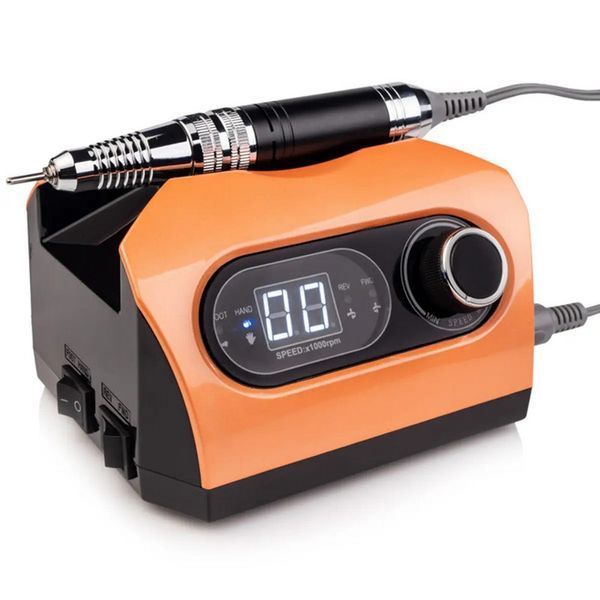 Фрезер для нігтів ZS-717 PRO ORANGE 65 Вт, 45 000 об/хв ZS-717-65-45-OR фото