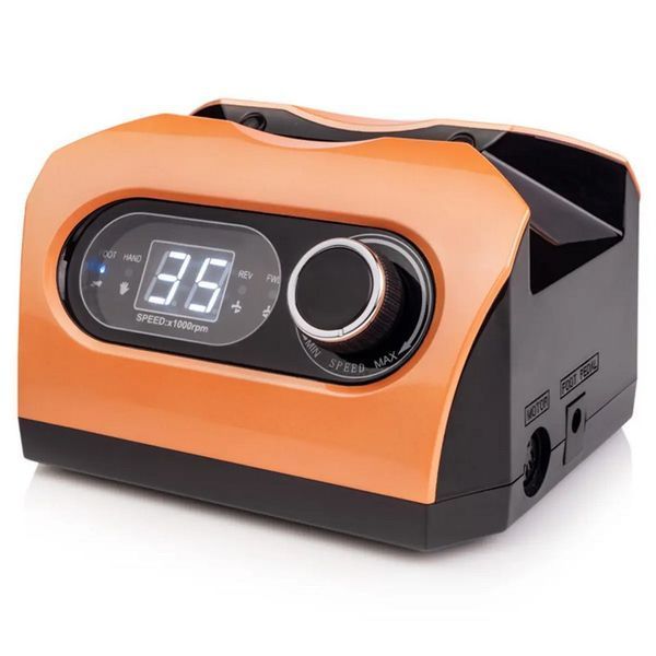 Фрезер для нігтів ZS-717 PRO ORANGE 65 Вт, 45 000 об/хв ZS-717-65-45-OR фото