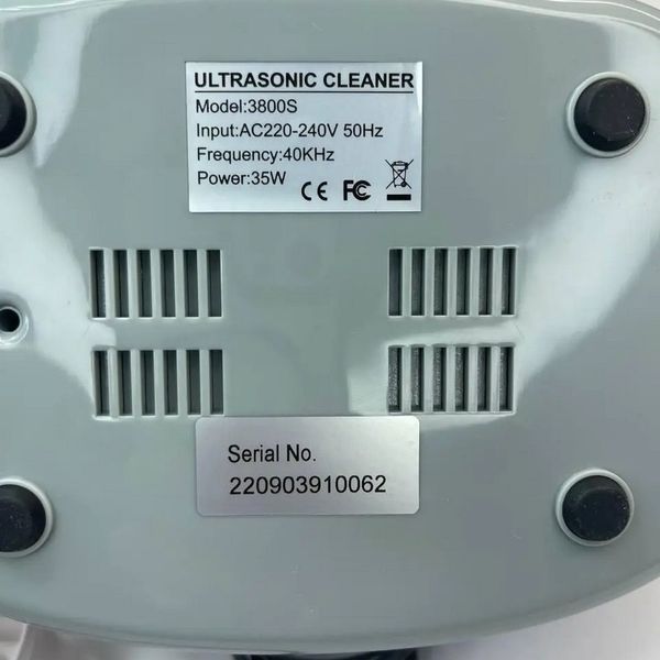 Ультразвукова ванна Ultrasonic cleaner Skymen JP-3800S 600 мл, 50W SKY-JP-3600 фото