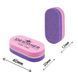 Баф мини 4 см Designer Professional, 100х180 розовый с фиолетовым