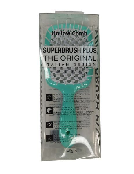 Расческа HollowComb SUPERBRUSH PLUS, Мятный - Белый HC-MINT-W фото