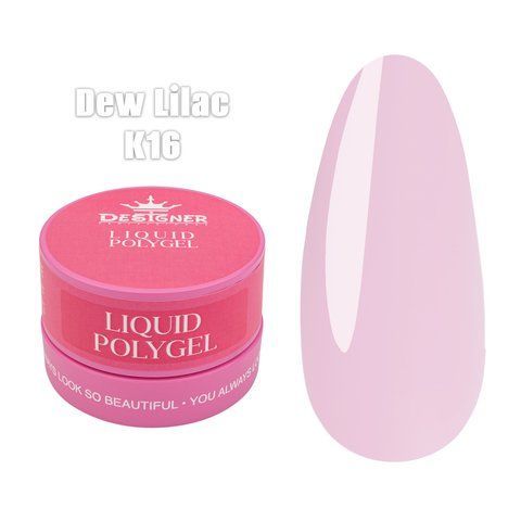 Рідкий полігель Designer Professional Liquid Polygel K16, в банці 30 мл DP-PL30-K16 фото
