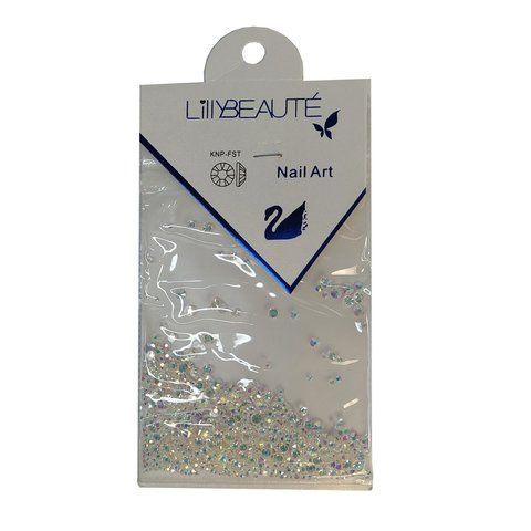 Стрази для нігтьового дизайну Lilly Beaute, світлі LB-ND-001 фото