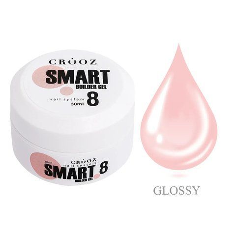 Гель для нарощування та зміцнення нігтів Crooz Smart Builder Gel #8, 30 мл CR-SBG-30-08 фото