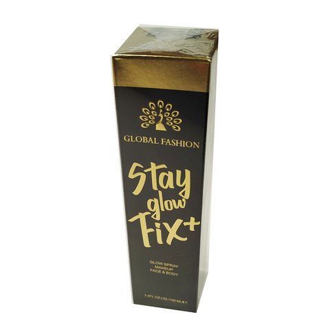 Сяючий спрей для обличчя і тіла Global Fashion Stay Glow FIX, 100 мл, Золото GF-GLOW-G фото