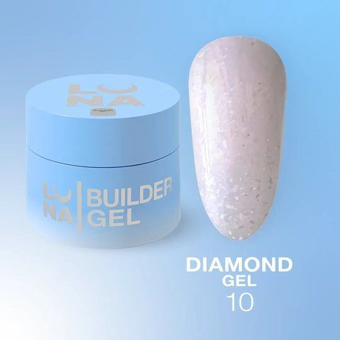 Гель для наращивания LUNA Diamond Gel 10, 15 мл LUNA-DMD-10 фото