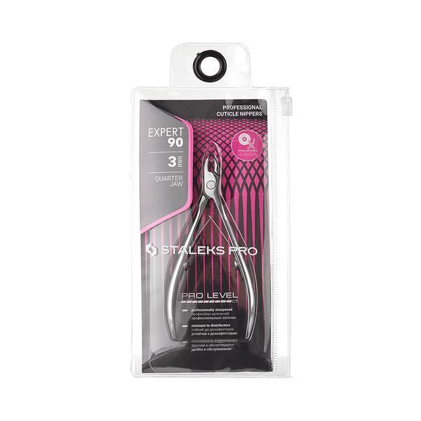 Кусачки профессиональные для кожи STALEKS PRO EXPERT 90 NE-90-3 NE-90-3 фото