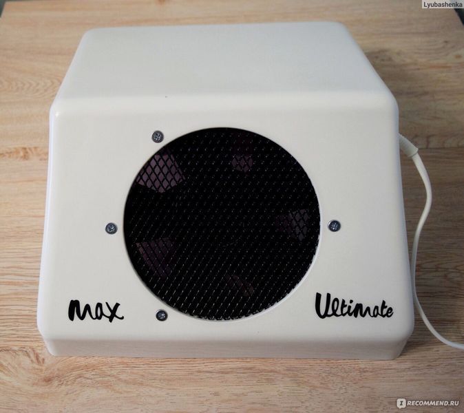 Потужна витяжка пилосос для манікюру і педикюру Max 3 Ultimate 80 W V-MAX3-80 фото