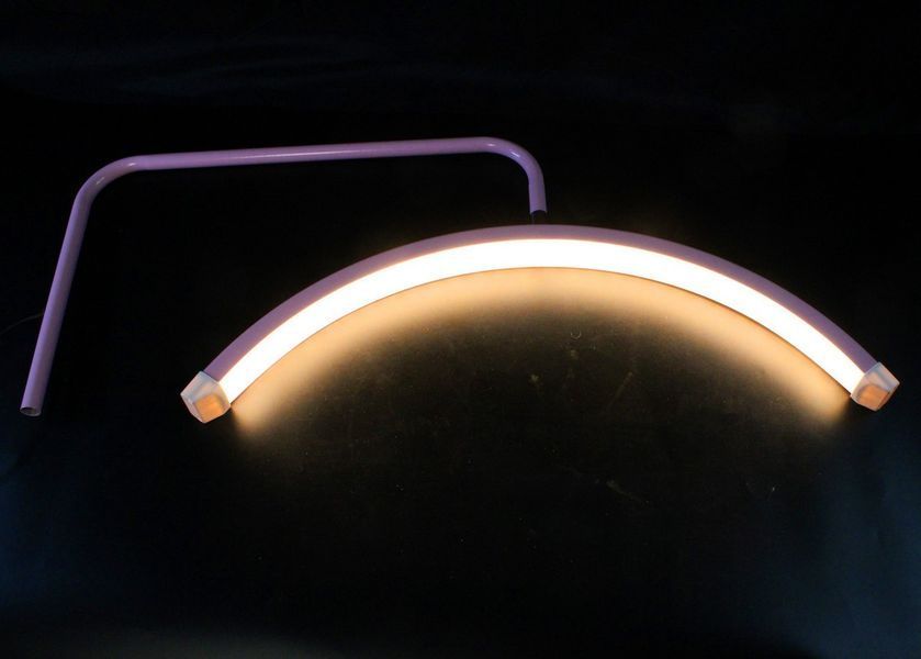 Бестеневая настольная лампа на струбцине LED MOON HD-M6X (SP-006), 50 Вт, Розовая HD-M6X-SP-P фото