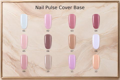 Базове покриття Nail Pulse Cover Base #12, 15 мл NAILP-COB15-12 фото