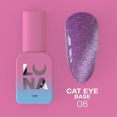Камуфлирующая база LUNA Cat Eye Base #08, 13 мл LU-CATB13-08 фото