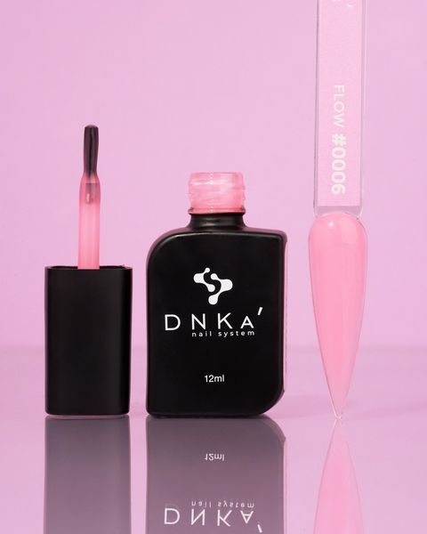 Гель для нарощування та зміцнення нігтів DNKa' Pro GeI #06 Flow (персиковий), 12 мл DNKA-PGD-06 фото