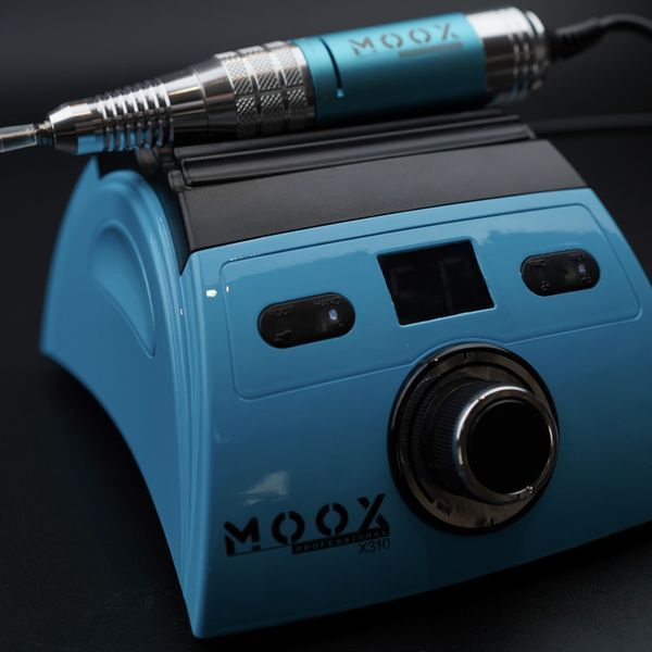 Фрезер для маникюра и педикюра MOOX X310, 50000 об/мин, 70W, Light blue Moox-310-LB фото