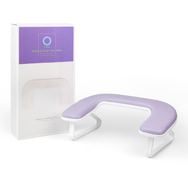 Манікюрний підлокітник на металевих ніжках O NAIL Purple ONAIL-P3 фото