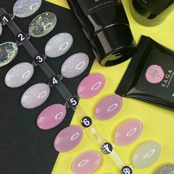 Полігель для нарощування нігтів SAGA PROFESSIONAL POLY GEL EXCLUSIVE #2, 30 мл SG-POLY-EX-02 фото