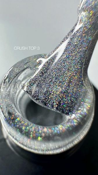 Топовое покрытие с шимером SAGA Professional Crush Top #3, 9 мл SAGA-TOPCR-03 фото