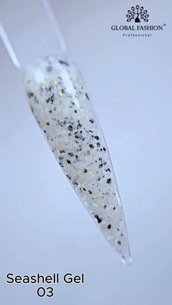 Гель для нігтів Global Fashion SEASHELL GEL 03, 8 г 17414 фото