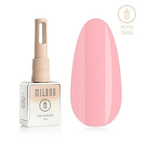 Гель-лак MILANO Premium Gel Polish Nude 06, 10 мл C-000011347 фото