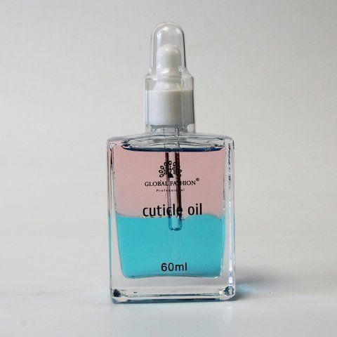 Двофазна суха олія для кутикули Global Fashion Троянда, 60 мл GF-2OIL-R фото