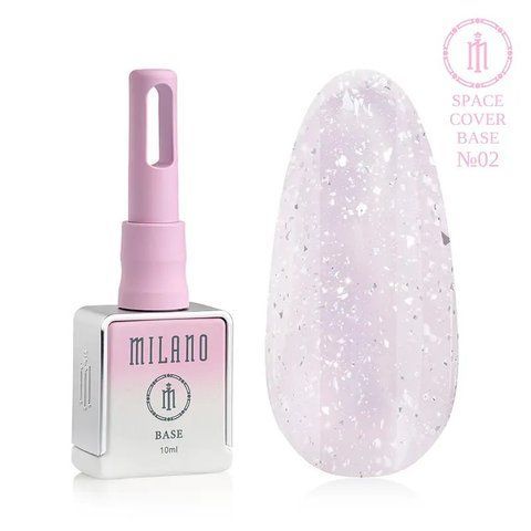 Камуфлююча база MILANO PREMIUM SPACE COVER BASE 02, 10 мл C-000011494 фото
