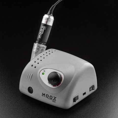 Фрезер для манікюру та педикюру MOOX X 800 50 000 об/хв 70 W Сірий Moox-800-G фото