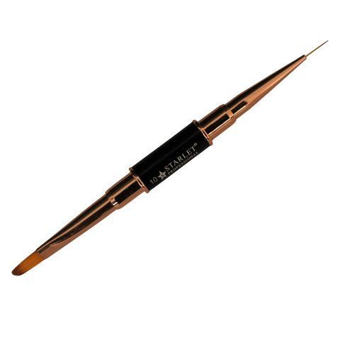 Кисть двустороння для рисования и геля Starlet Professional #10 SP-PEN2-10 фото