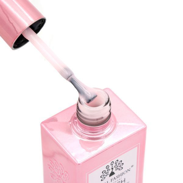 Каучукова база для гель-лаку френч Global Fashion Rubber Base Coat French, 15 мл 10 8104 фото