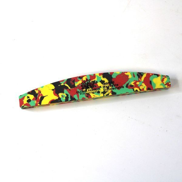 Пилочка-баф Global Fashion, довга 180/180, Jungle 10 шт/уп PBFD-180/180-J-PACK фото
