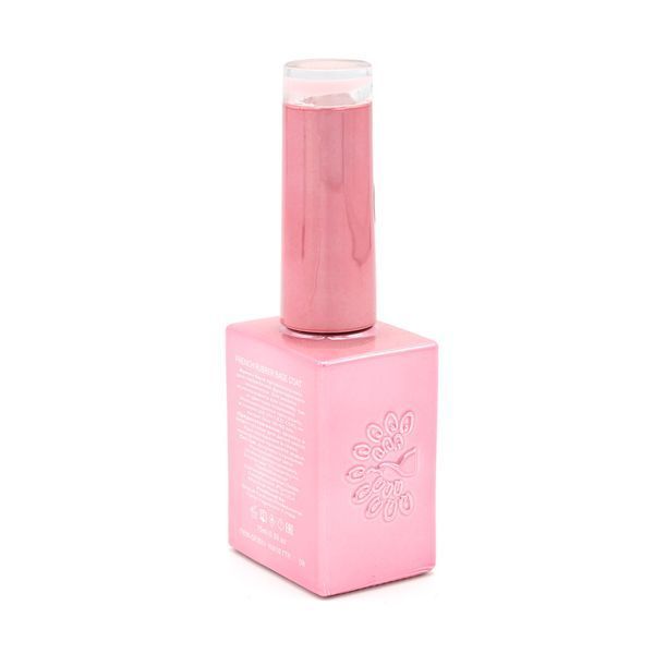 Каучукова база для гель-лаку френч Global Fashion Rubber Base Coat French, 15 мл 10 8104 фото