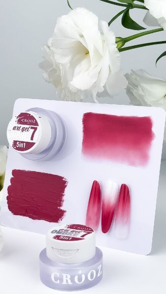 Гель-фарба CROOZ ART GEL OMBRE #7, 3 г CR-ART-OM-7 фото
