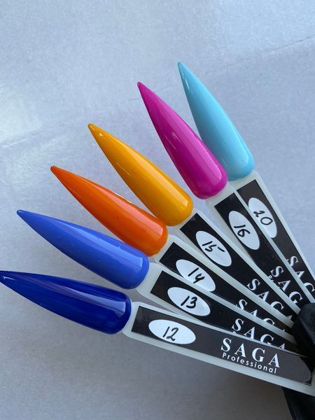 Лак для стемпінгу SAGA Professional Stamping paint, sticky, White, 8 мл SAGA-STPNT-SW фото