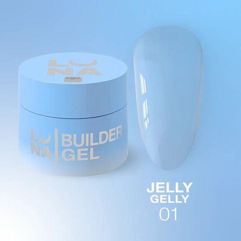 Гель для наращивания LUNA JELLY GELLY 01, 15 мл LUNA-GELLY-01 фото