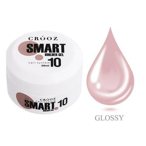 Гель для нарощування та зміцнення нігтів Crooz Smart Builder Gel #10, 30 мл CR-SBG-30-10 фото