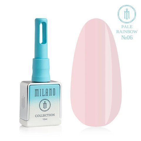 Гель-лак MILANO PREMIUM PALE RAINBOW COLLECTION 06, 10 мл C-000011408 фото
