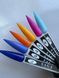Лак для стемпінгу SAGA Professional Stamping paint, sticky, White, 8 мл SAGA-STPNT-SW фото 4