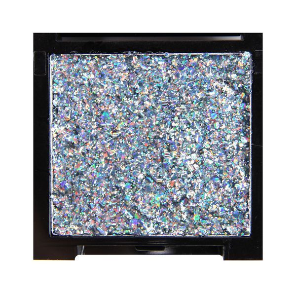 Гель-краска с глиттером Global Fashion Solid Sequins color gel 02, 5 г 15630 фото