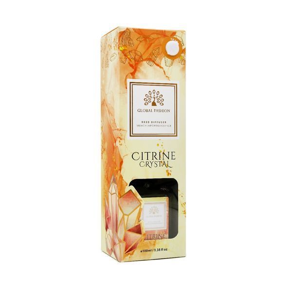 Ароматический диффузор Global Fashion Citrine Crystal, 100 мл 22427 фото