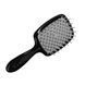 Гребінець HollowComb SUPERBRUSH PLUS, Чорний - Білий HC-BLK-W фото 1