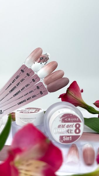 Гель-краска CROOZ ART GEL OMBRE #8, 3 г CR-ART-OM-8 фото