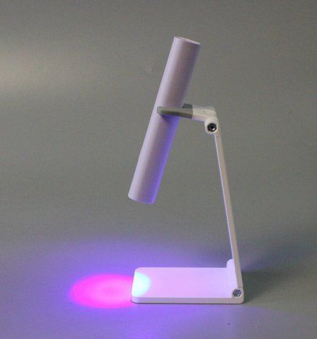 UV/LED-ліхтарик для манікюру на підставці AND K3, 5 Вт, Бузковий AND-K-3T фото