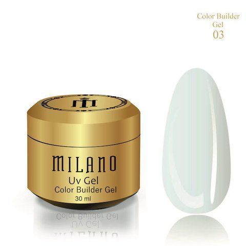 Гель для нарощування Milano Color Builder Gel 03, 30 мл С-000009507 фото
