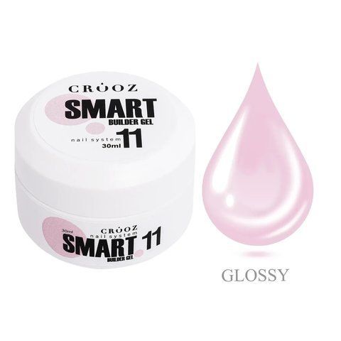 Гель для нарощування та зміцнення нігтів Crooz Smart Builder Gel #11, 30 мл CR-SBG-30-11 фото