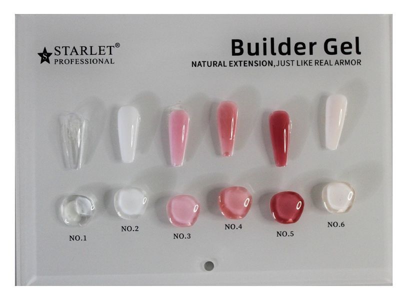 Гель для наращивания Starlet Professional Solid Gel #5, 15 г STP-SG-05 фото